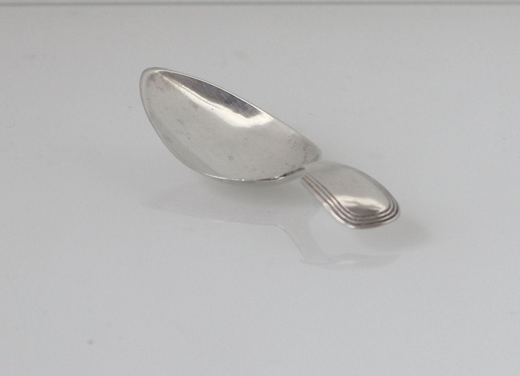 Antiek Hollands zilveren theeduimpje, schepje, 1843, Ophalen of Verzenden, Zilver