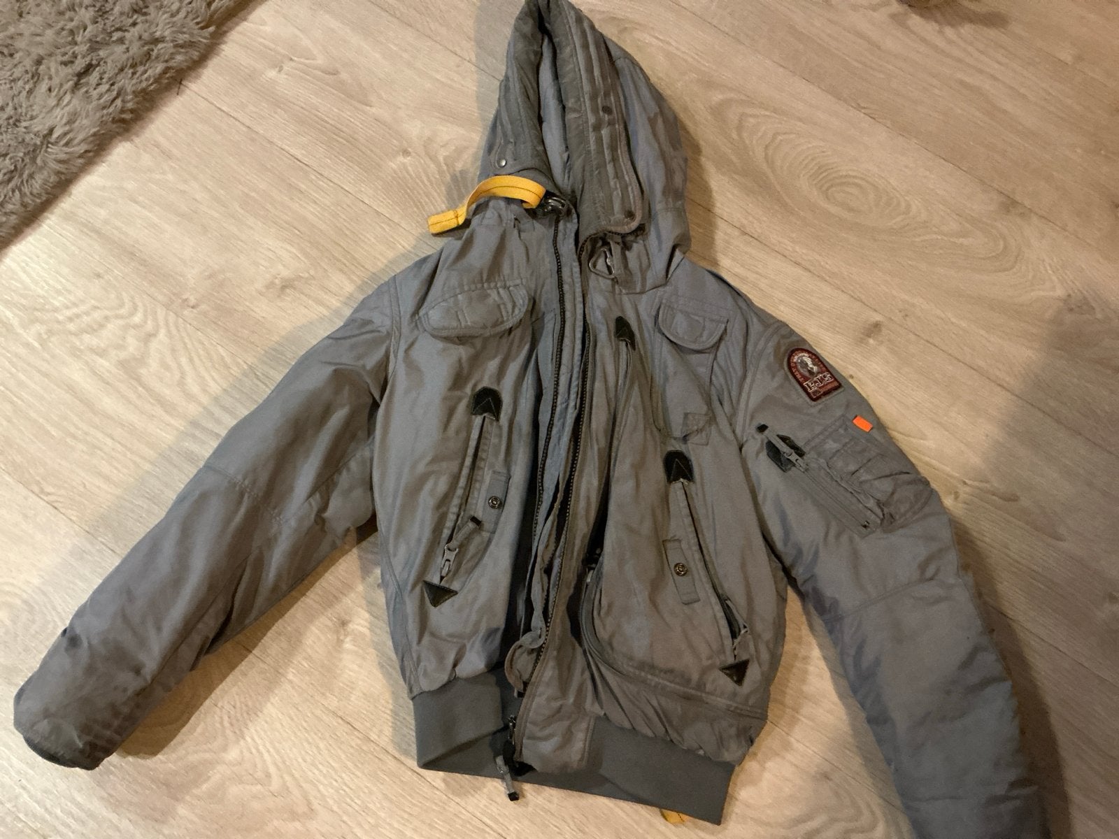Parajumpers Gobi Bomberjack - Maat S - Grijs, Ophalen of Verzenden, Gedragen, Maat 46 (S) of kleiner, Grijs