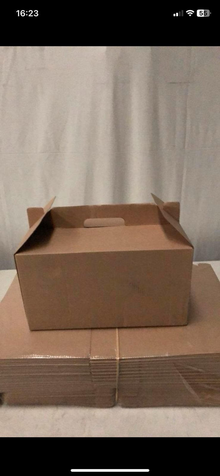 Kartonnen maaltijd boxen horeca restanten, Ophalen of Verzenden, Nieuw