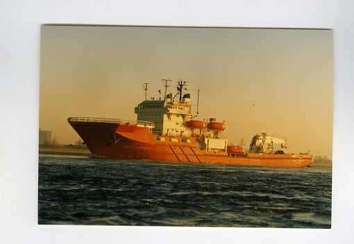 scheepvaart-foto-LOBITH-werf de hoop-energy supporter, Verzamelen, Scheepvaart, Ophalen of Verzenden, Zo goed als nieuw, Motorboot