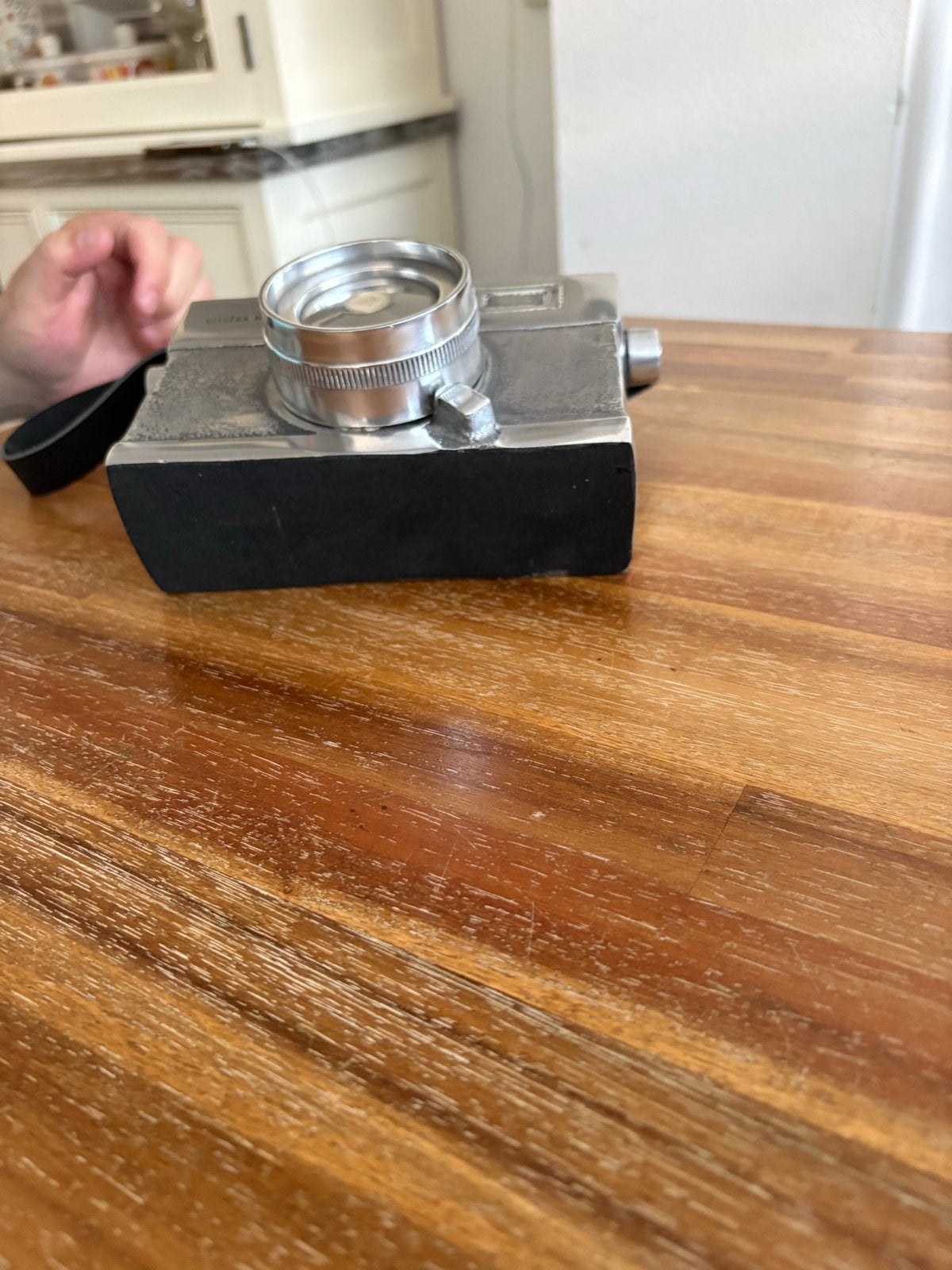 Riviera Maison camera decoratie, Ophalen, Zo goed als nieuw, Zilver, Metaal