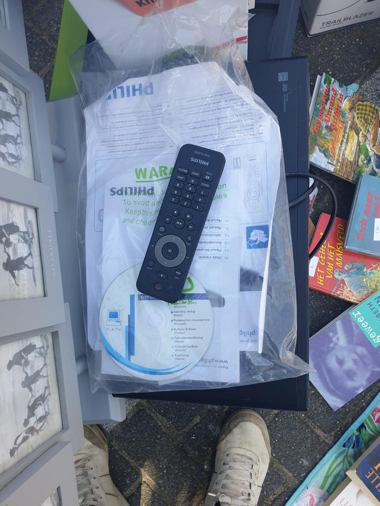 Philips DVD-speler met afstandsbediening en handleiding, Audio, Tv en Foto, Dvd-spelers, Ophalen of Verzenden