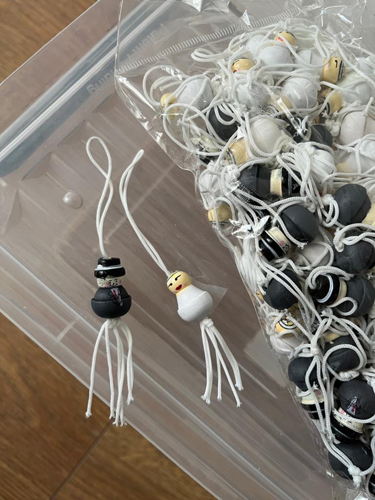 Gelukspoppetjes Bruid & Bruidegom (bruiloft trouwen), Ophalen of Verzenden, Nieuw