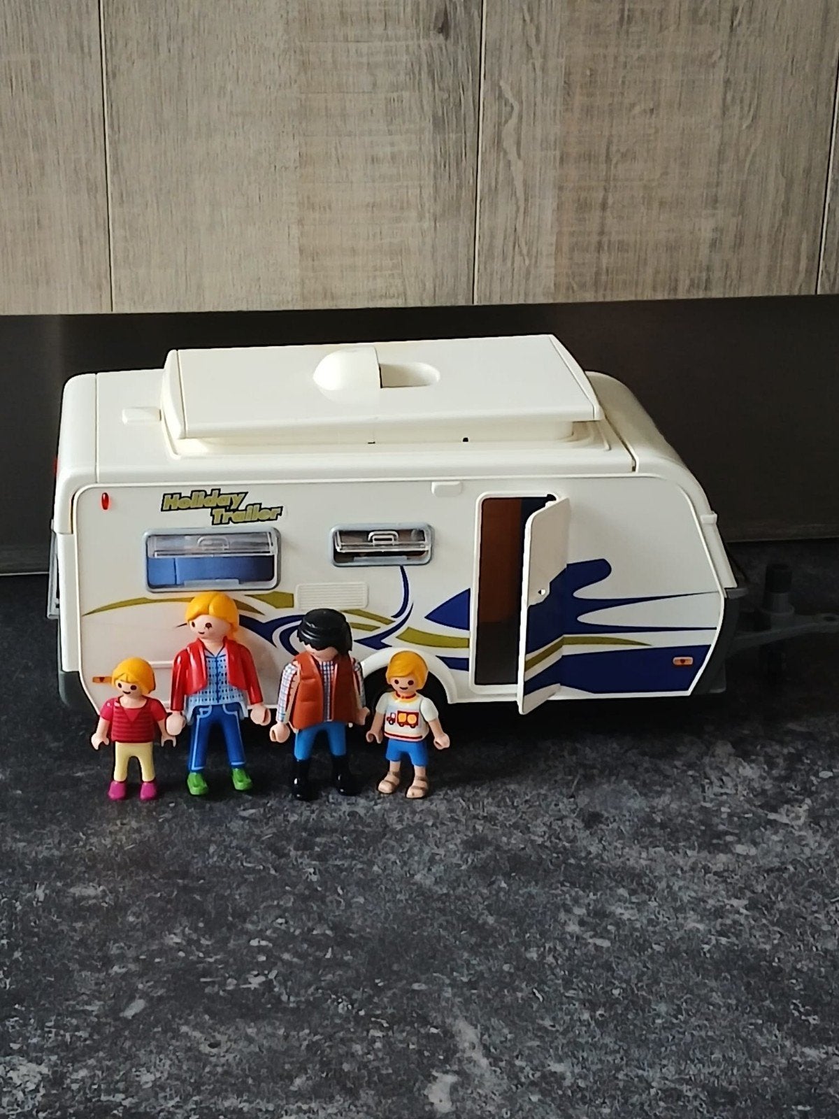 Playmobil Holiday Trailer met gezin, Ophalen, Gebruikt, Jongen of Meisje