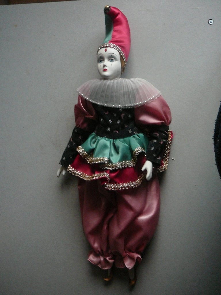 mooie sierpop, 50 cm, Ophalen of Verzenden, Pop