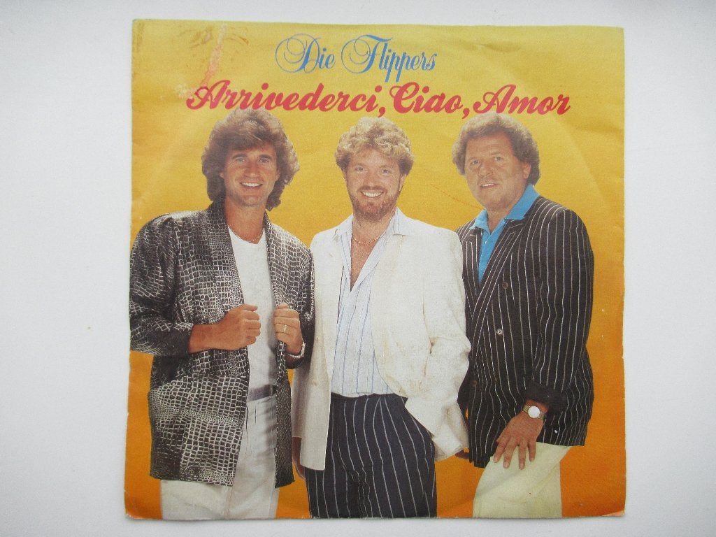 DIE FLIPPERS # ARRIVEDERCI, CIAO, AMOR/FLIEGE MIT MIR., Cd's en Dvd's, Fotohoes, 7 inch, Ophalen of Verzenden, Zo goed als nieuw