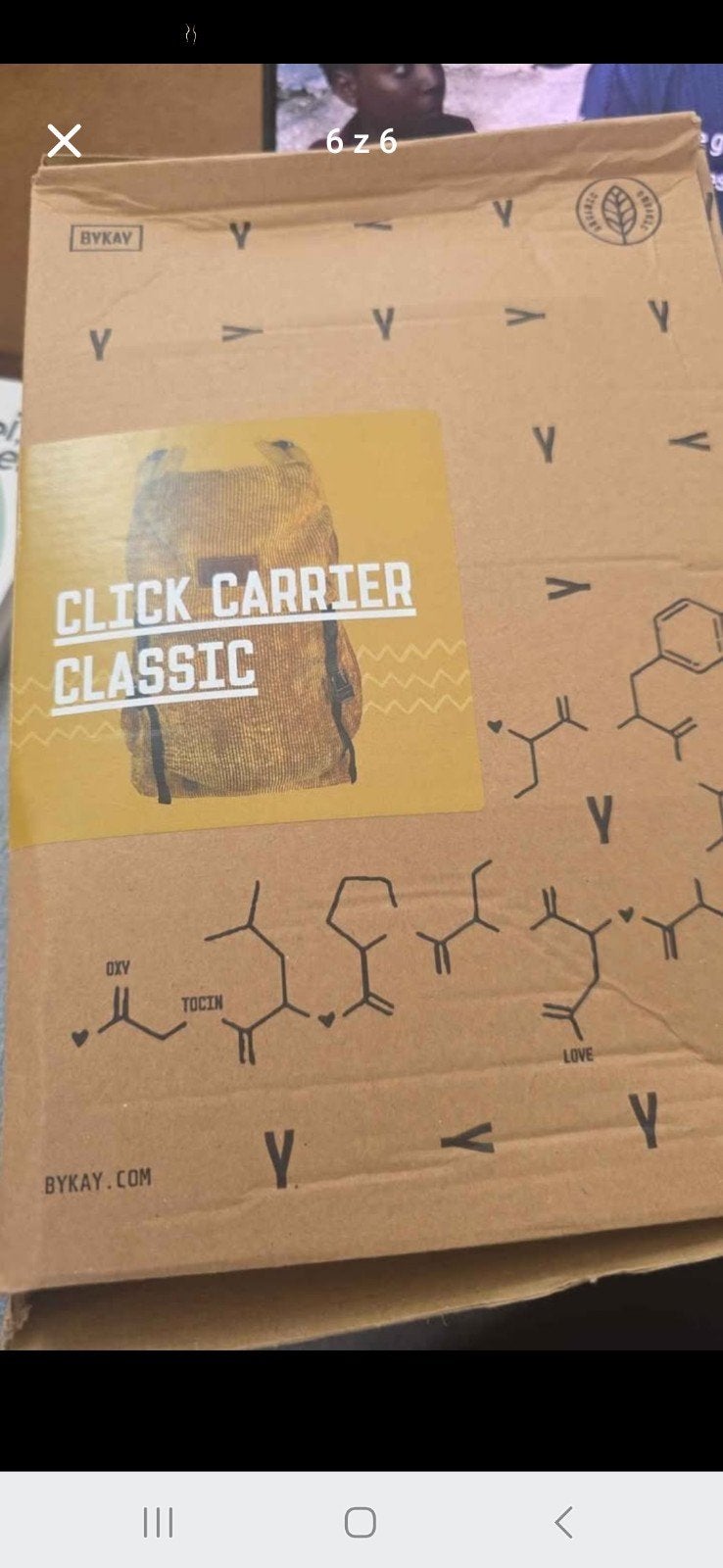 ByKay Click Carrier Classic Draagzak - Okergeel, Ophalen of Verzenden