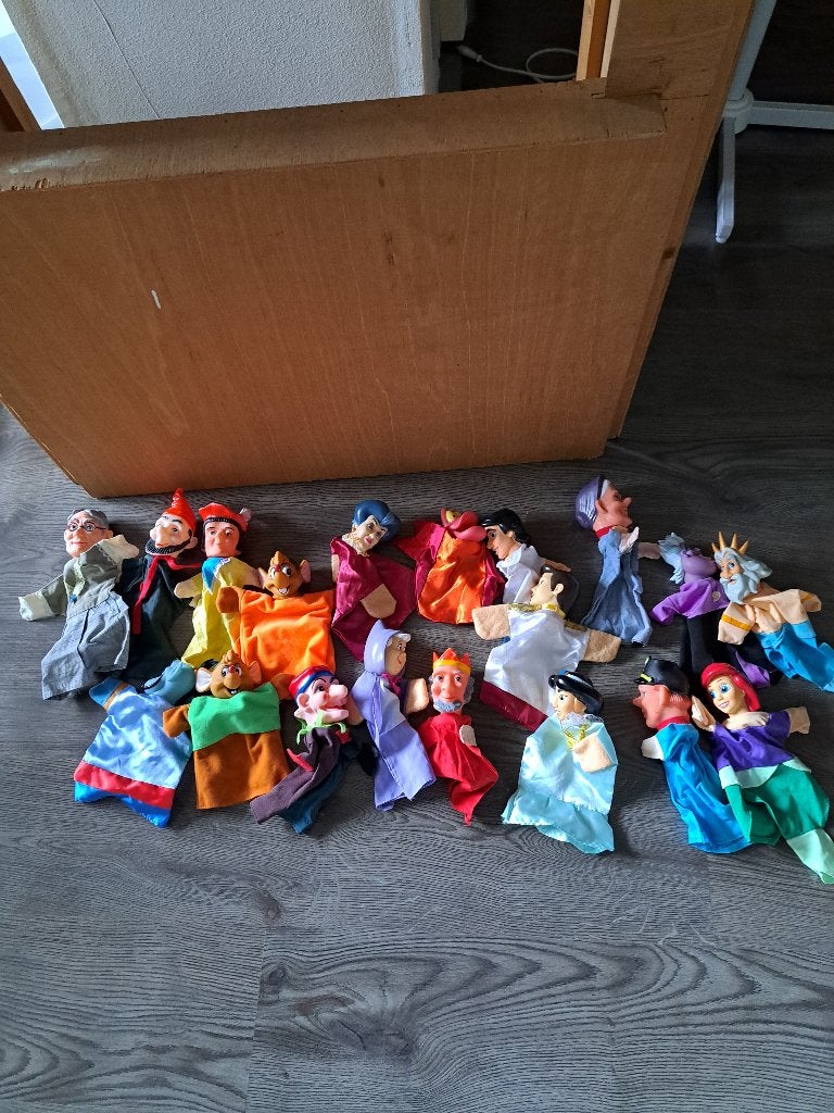 Poppenkast met poppen, Ophalen, Gebruikt, Overige typen