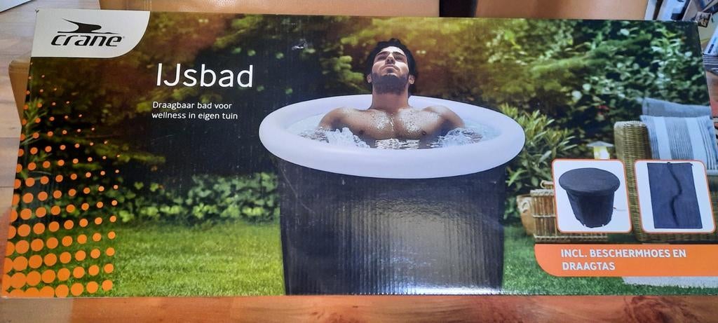 Crane IJsbak - Draagbaar bad voor wellness in eigen tuin, Tuin en Terras, Ophalen, Nieuw