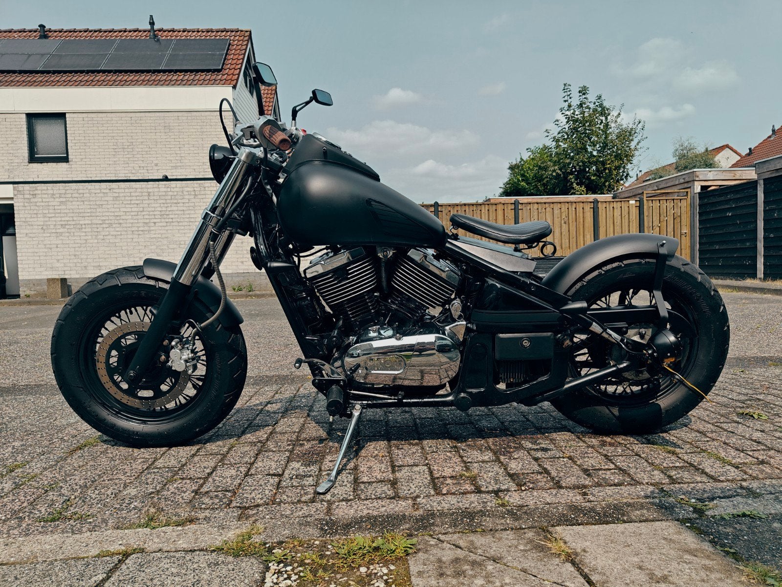 Kawasaki VN800 Bobber, Unieke verschijning, Rijklaar, Motoren, Motoren | Yamaha, Particulier, Chopper, Ophalen