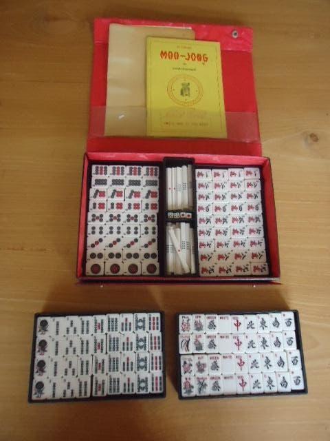 Mahjong Mahjongg, Hobby en Vrije tijd, Gezelschapsspellen | Bordspellen, Een of twee spelers, Ophalen of Verzenden, Gebruikt