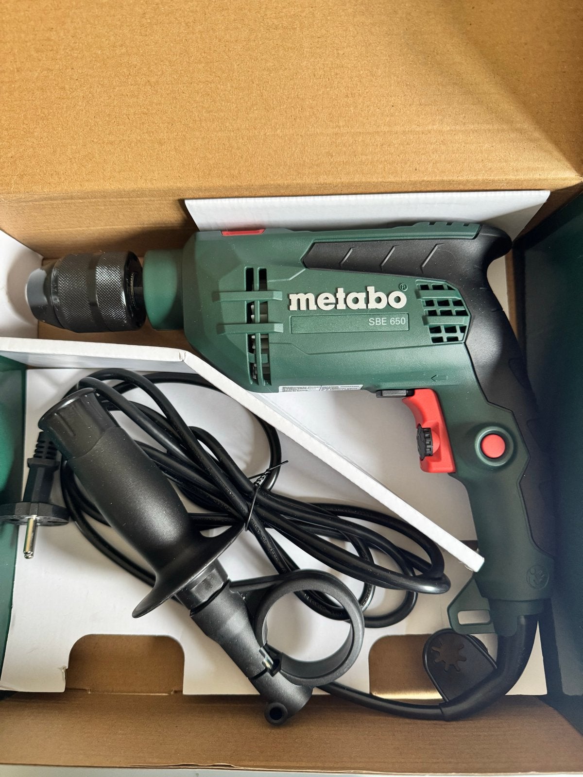 Metabo Klopboormachine SBE 650, Boormachine, 600 watt of meer, Nieuw, Ophalen of Verzenden