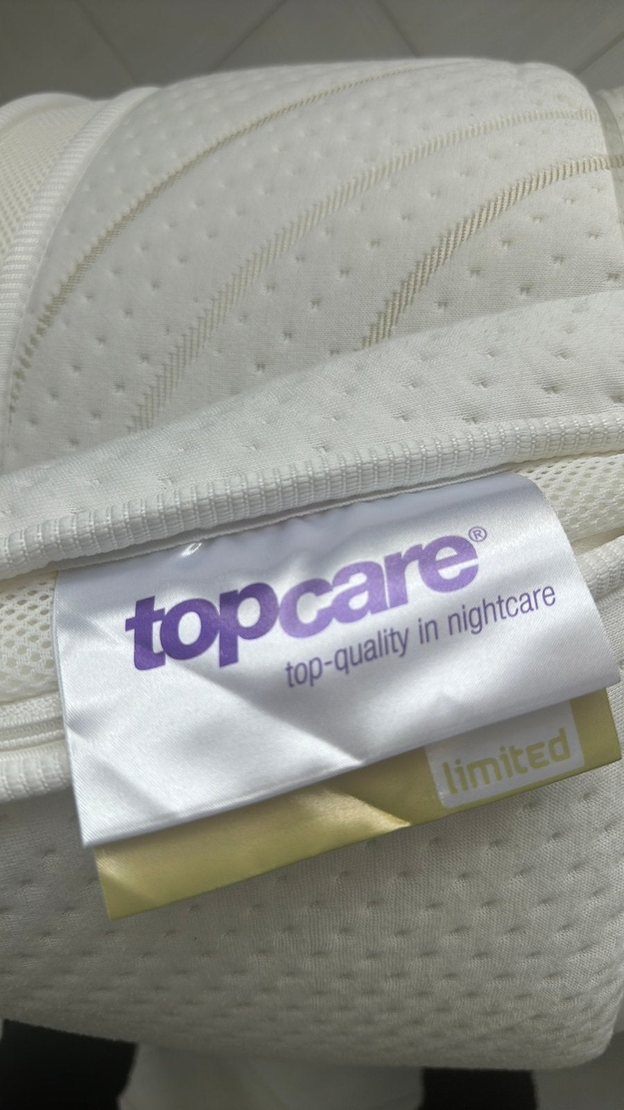 Topper Traagschuim Topcare Visco matras 160 x 200 x 8 cm, Ophalen of Verzenden, Zo goed als nieuw