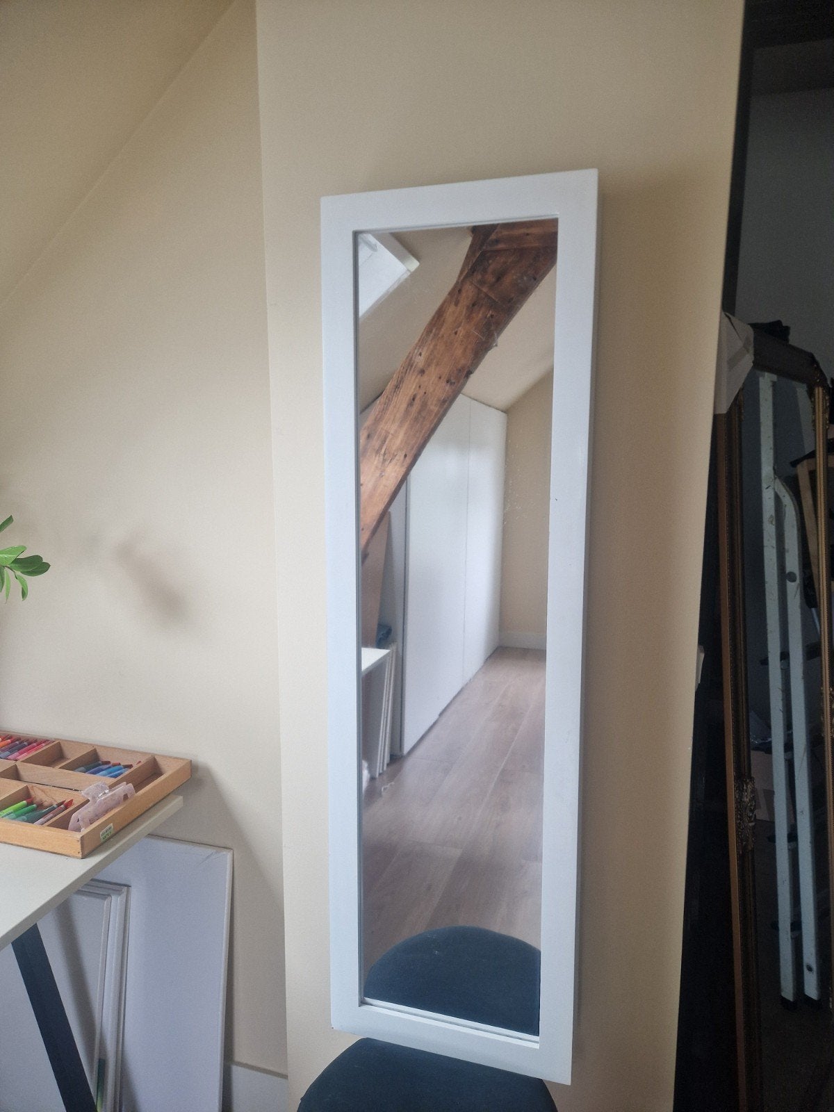 Spiegel sieraden kast, Ophalen, Minder dan 50 cm, Zo goed als nieuw, Minder dan 100 cm