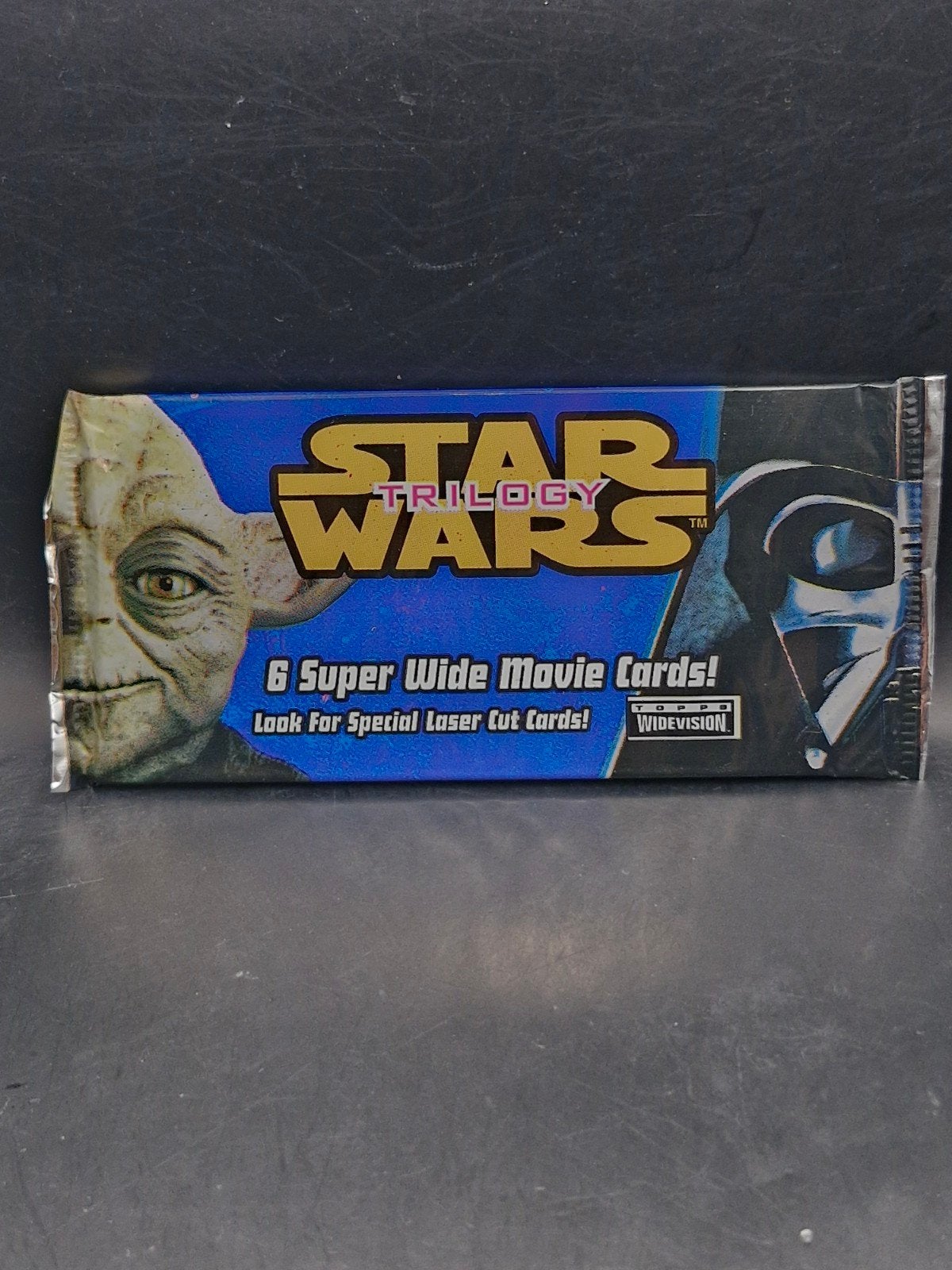 Star wars trilogy 1997 topps 6 cards pack, Verzenden, Zo goed als nieuw