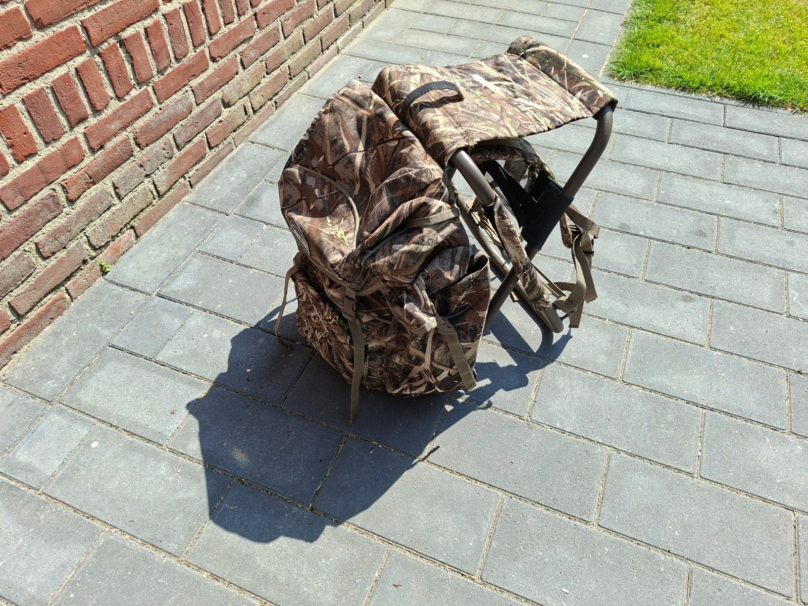 Prologic Max5 Heavy Duty Backpack Chair, Ophalen, Zo goed als nieuw, Koffer of Tas