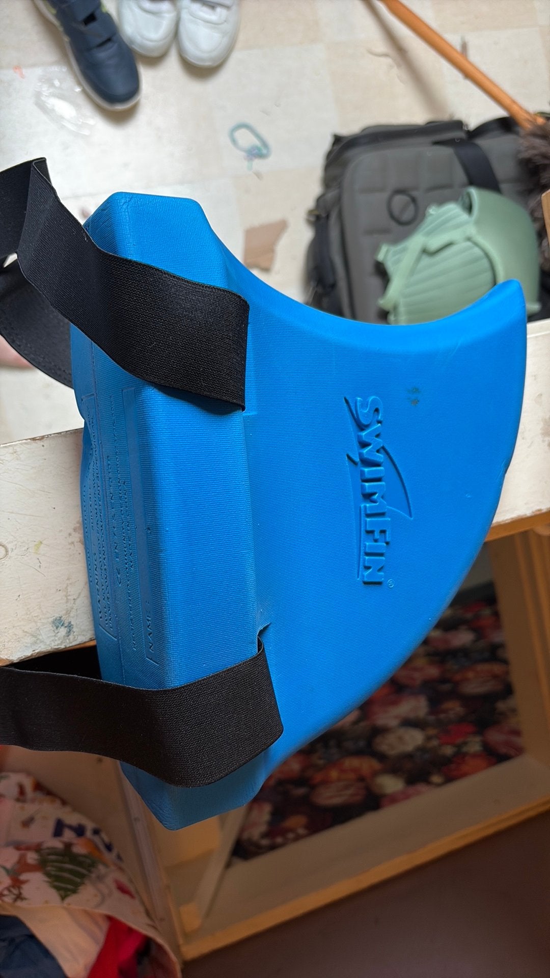 Haaienvin, Ophalen, Zo goed als nieuw, Snorkelmasker