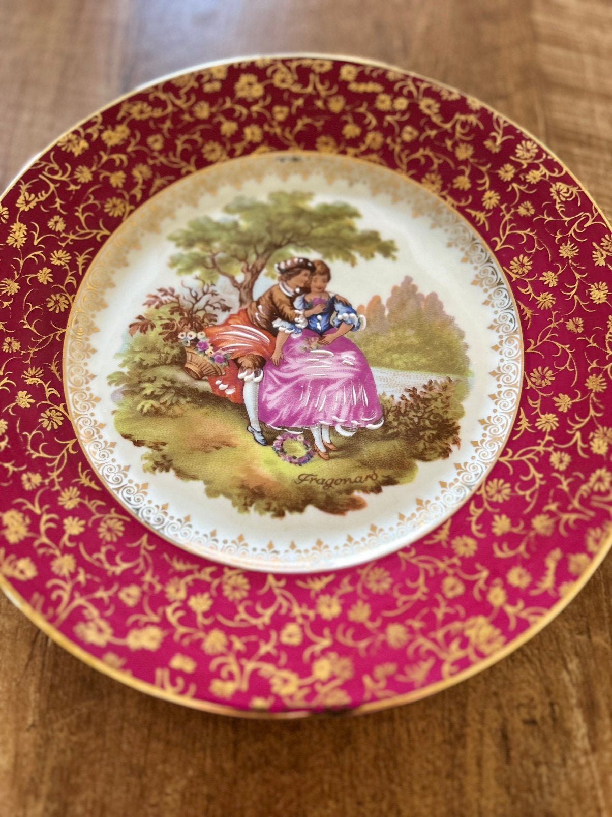 Vintage Limoges Wandbord, Ophalen of Verzenden