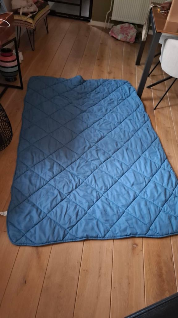 Dekbed zonder hoes, Ophalen, Blauw, Deken of Dekbed, Nieuw