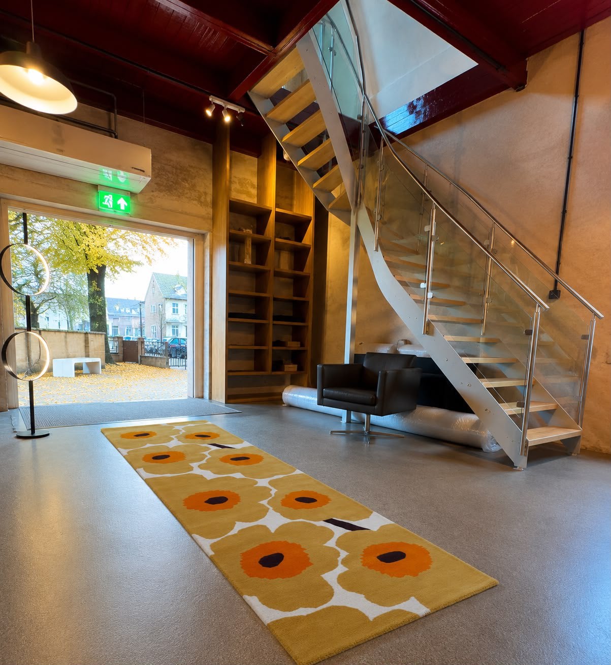 Brink en Campman loper Marimekko Unikko Honey, Ophalen, 200 cm of meer, 50 tot 100 cm, Zo goed als nieuw