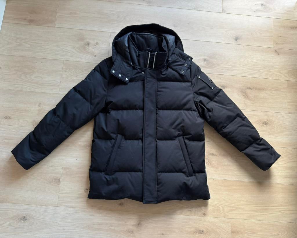 Moose Knuckles jas Xl, Ophalen of Verzenden, Zo goed als nieuw, Maat 56/58 (XL), Zwart