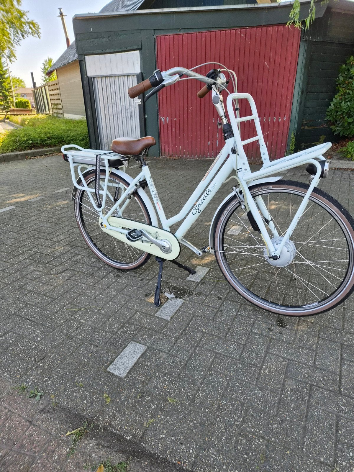 Gazelle miss grace elektrische damesfiets 28inch, Ophalen, Zo goed als nieuw, 47 tot 51 cm, 50 km per accu of meer