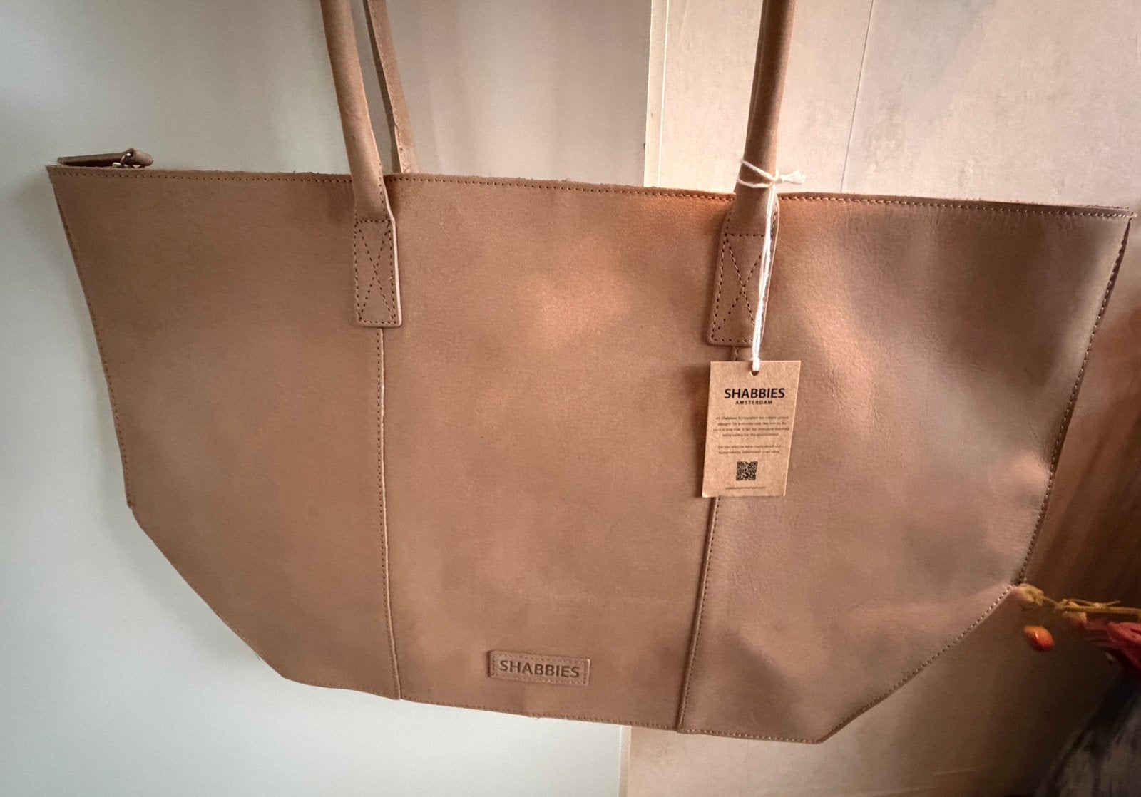 NIEUWE Shabbies schoudertas (limited edition), Beige, Nieuw, Leer, Ophalen