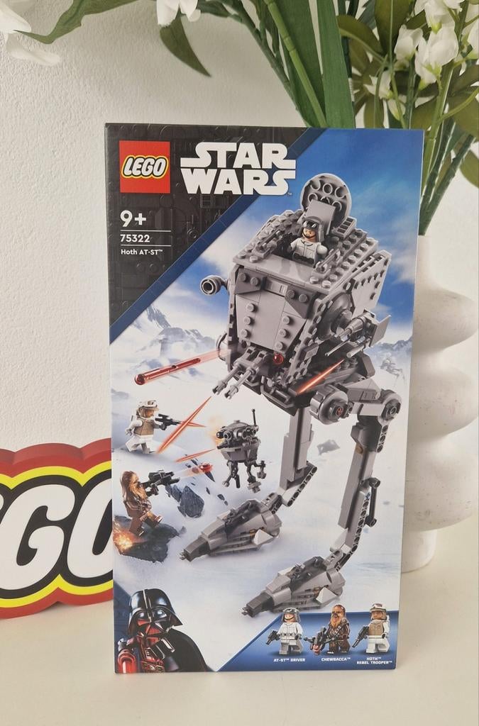 Lego Star Wars Hoth AT-ST 75322, Star Wars, Lego, Nieuw, Ophalen of Verzenden