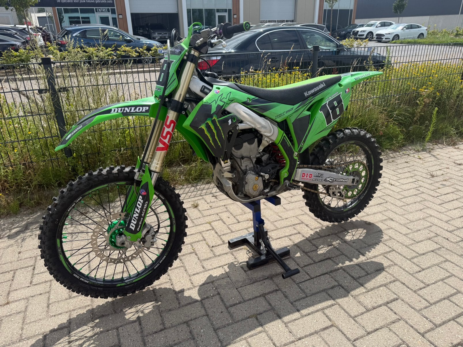 Foto 3 van Kawasaki KX250F 2023 – 74 uur | Veel extra’s