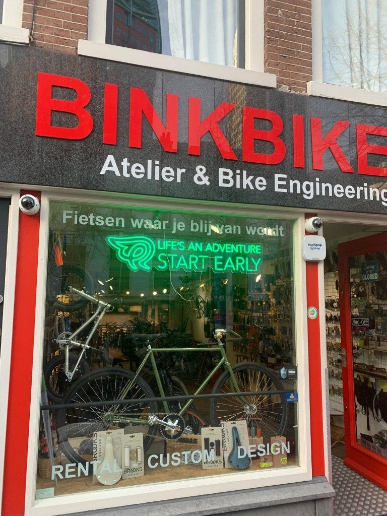 Fietsenwinkel te koop centrum Den Haag A-locatie, Ophalen of Verzenden