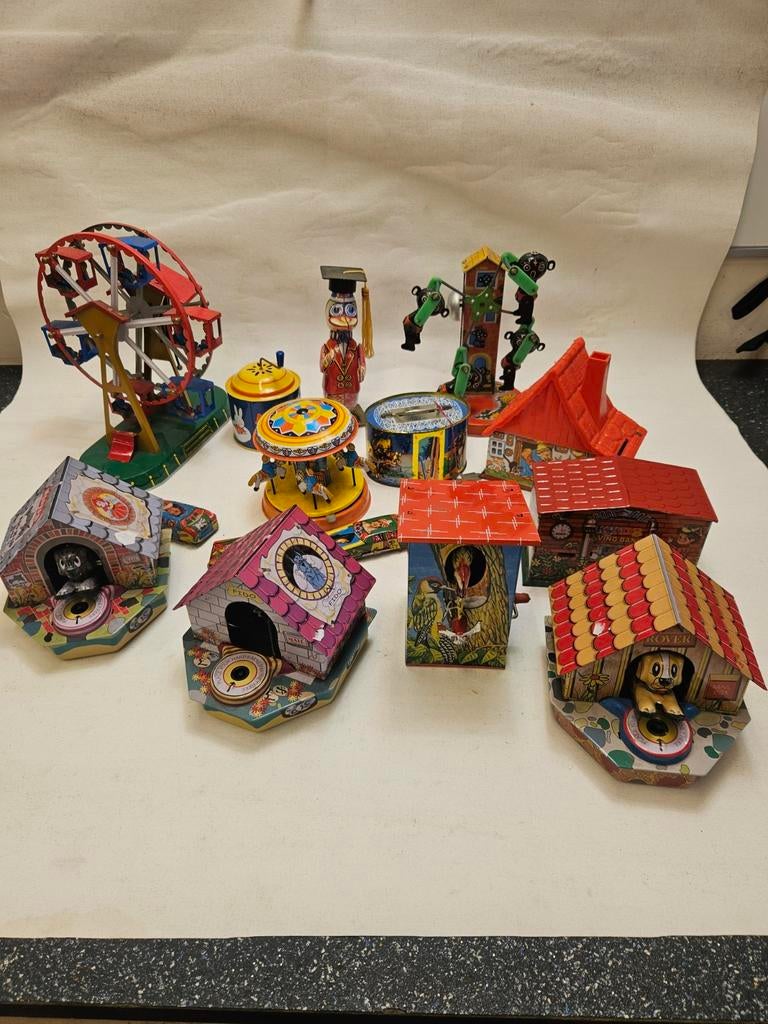 Vintage Blikken Speelgoed Collectie ., Antiek en Kunst, Ophalen of Verzenden