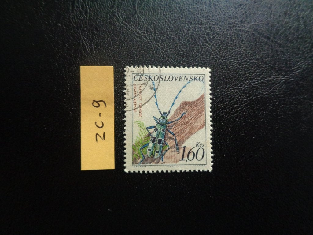 tsjechoslowakije - alpen boktor 1962 (zc-9), Ophalen of Verzenden, Overige landen, Gestempeld