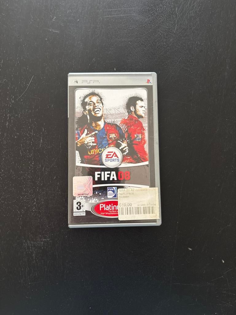 FIFA 08 voor PSP - Klassieke voetbalgame, Spelcomputers en Games, Gebruikt, 1 speler, Ophalen of Verzenden, Vanaf 3 jaar