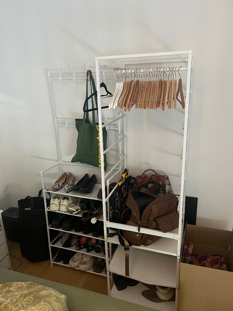Clothes and shoe rack, Ophalen, Gebruikt