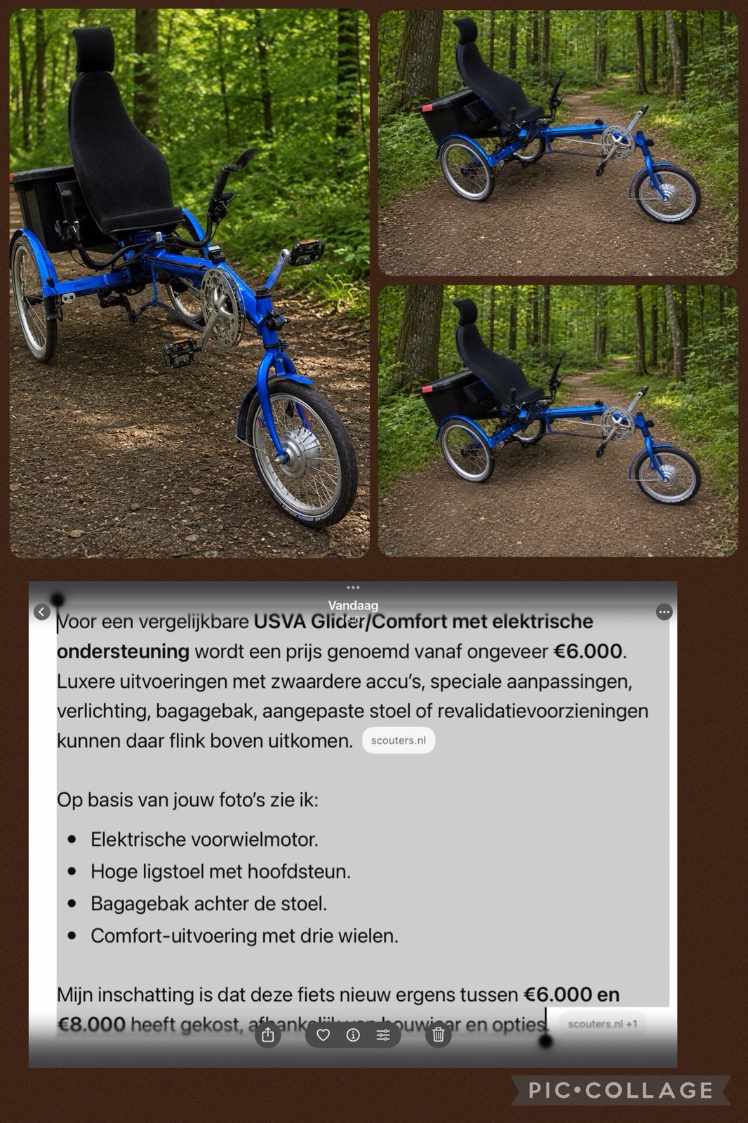 Electrische Driewieler ligfiets USVA in perfecte staat, USVA fietsen Haarle, Meer info ☎️0️⃣6️⃣➖2️⃣0️⃣9️⃣0️⃣1️⃣0️⃣4️⃣0️⃣, Ophalen of Verzenden