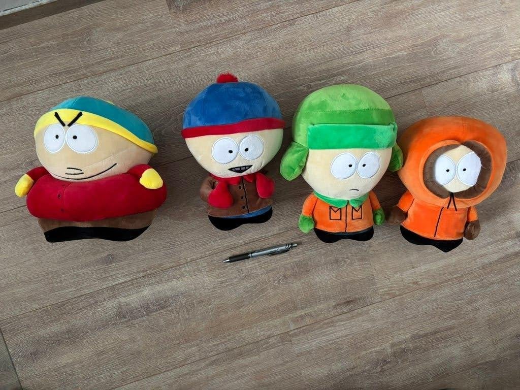 South Park Knuffels Complete Set 4 Stuks Comedy Central, Ophalen of Verzenden, Zo goed als nieuw, Overige typen
