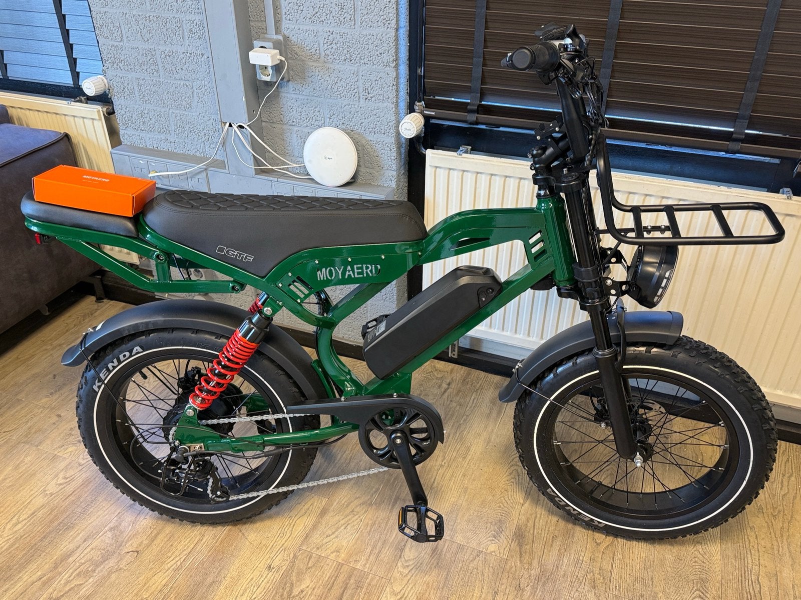 Elektrische fiets fatbike e-bike nieuw roze groen €799, Fietsen en Brommers, Nieuw, 51 tot 55 cm, 50 km per accu of meer, Ophalen