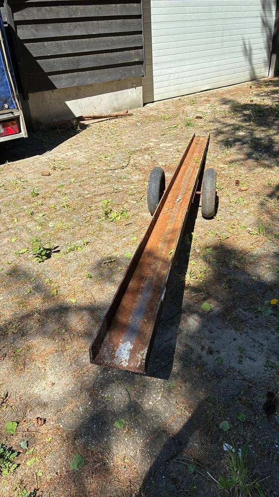 Stalen balk UNP 200 lengte 400cm, Ophalen, Gebruikt, IJzer
