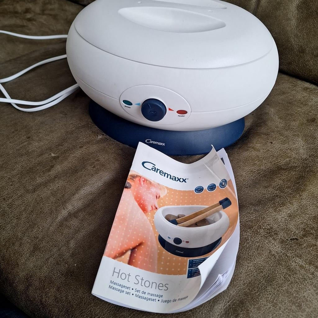 Caremaxx Hotstone Massageapparaat, Ophalen of Verzenden, Zo goed als nieuw