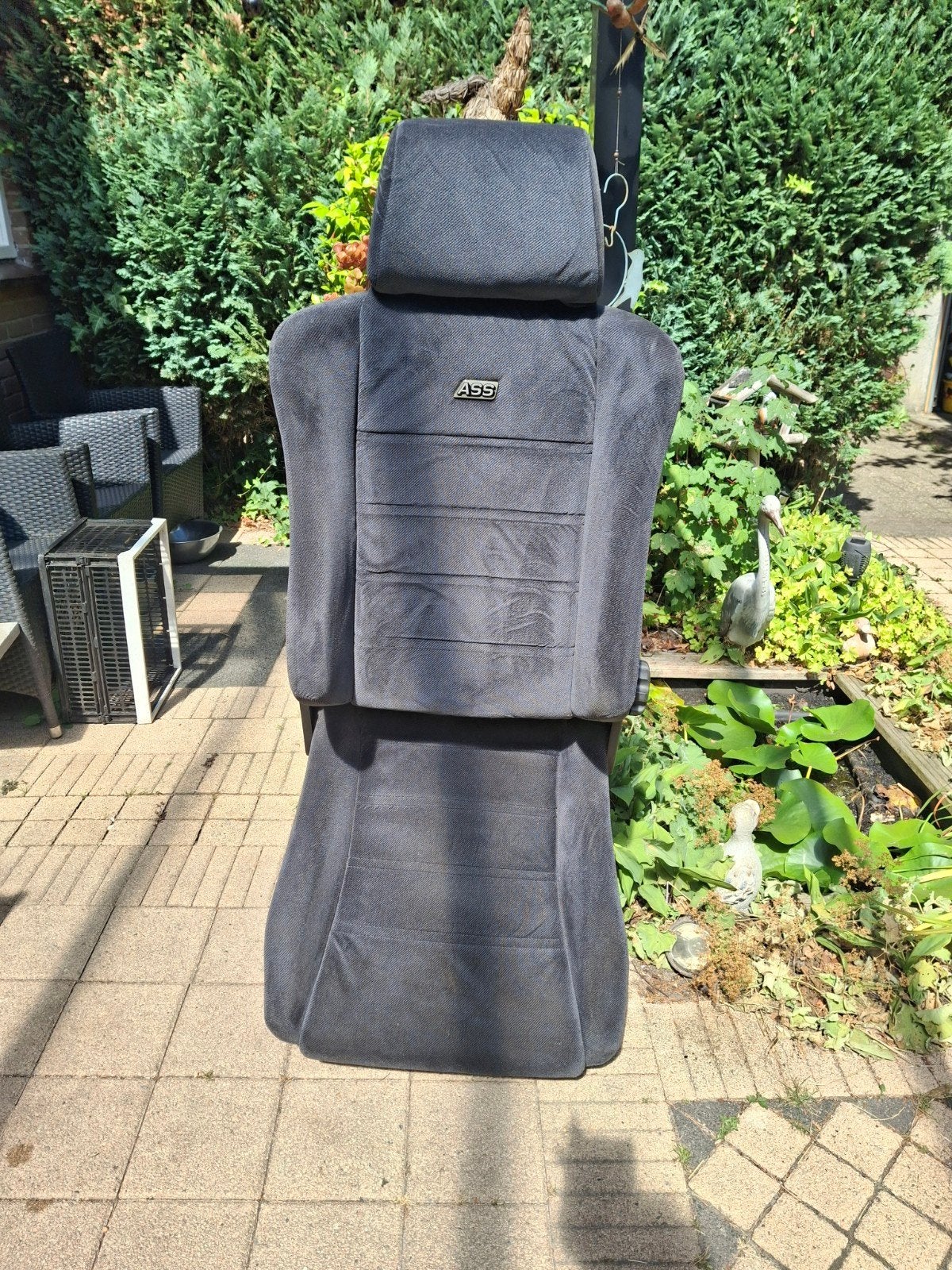 mooie ASS autostoel, Ophalen