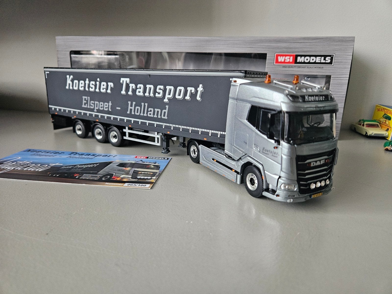 WSI Daf XG R Koetsier Elspeet zeldzaam nieuw, Ophalen of Verzenden, Nieuw, Bus of Vrachtwagen, Wsi