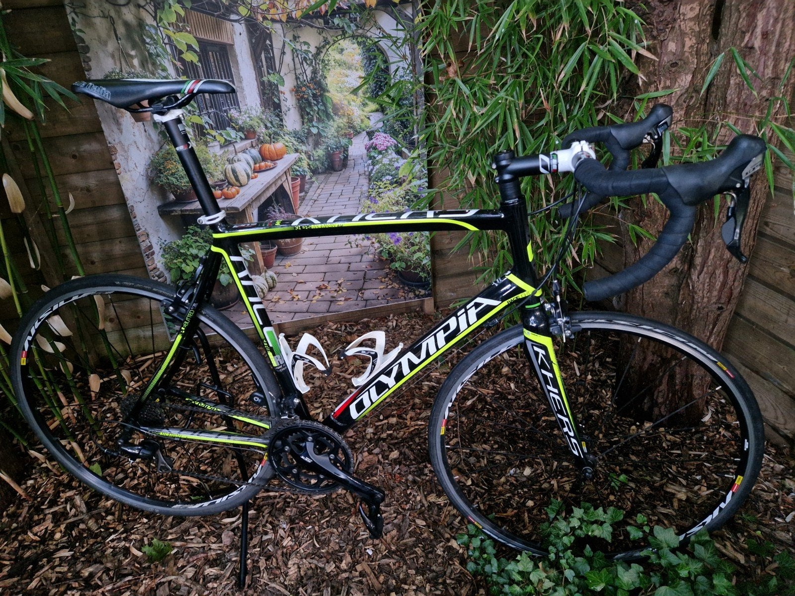 Mooie Olympia Khers maat 56 cm shimano 105 2 x10 speed, Overige merken, Gebruikt, Aluminium, Ophalen of Verzenden