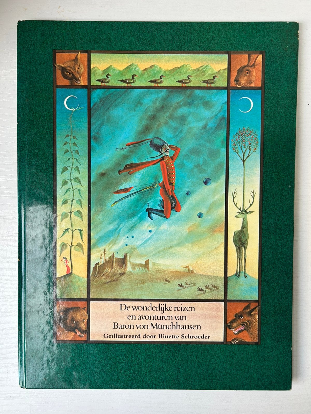De Wonderlijke reizen en avonturen van Baron von Münchhausen, Boeken, Prentenboeken en Plaatjesalbums, Gelezen, Ophalen of Verzenden