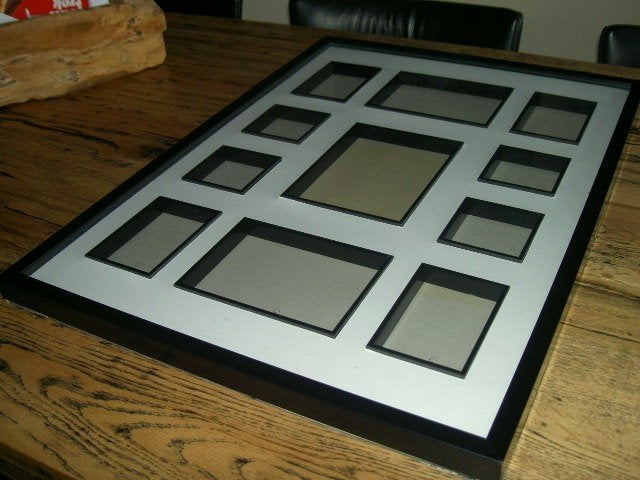 Foto Collage wissellijst degelijke kwaliteit,ZGAN, Ophalen of Verzenden, Zo goed als nieuw, Minder dan 50 cm, Schilderij
