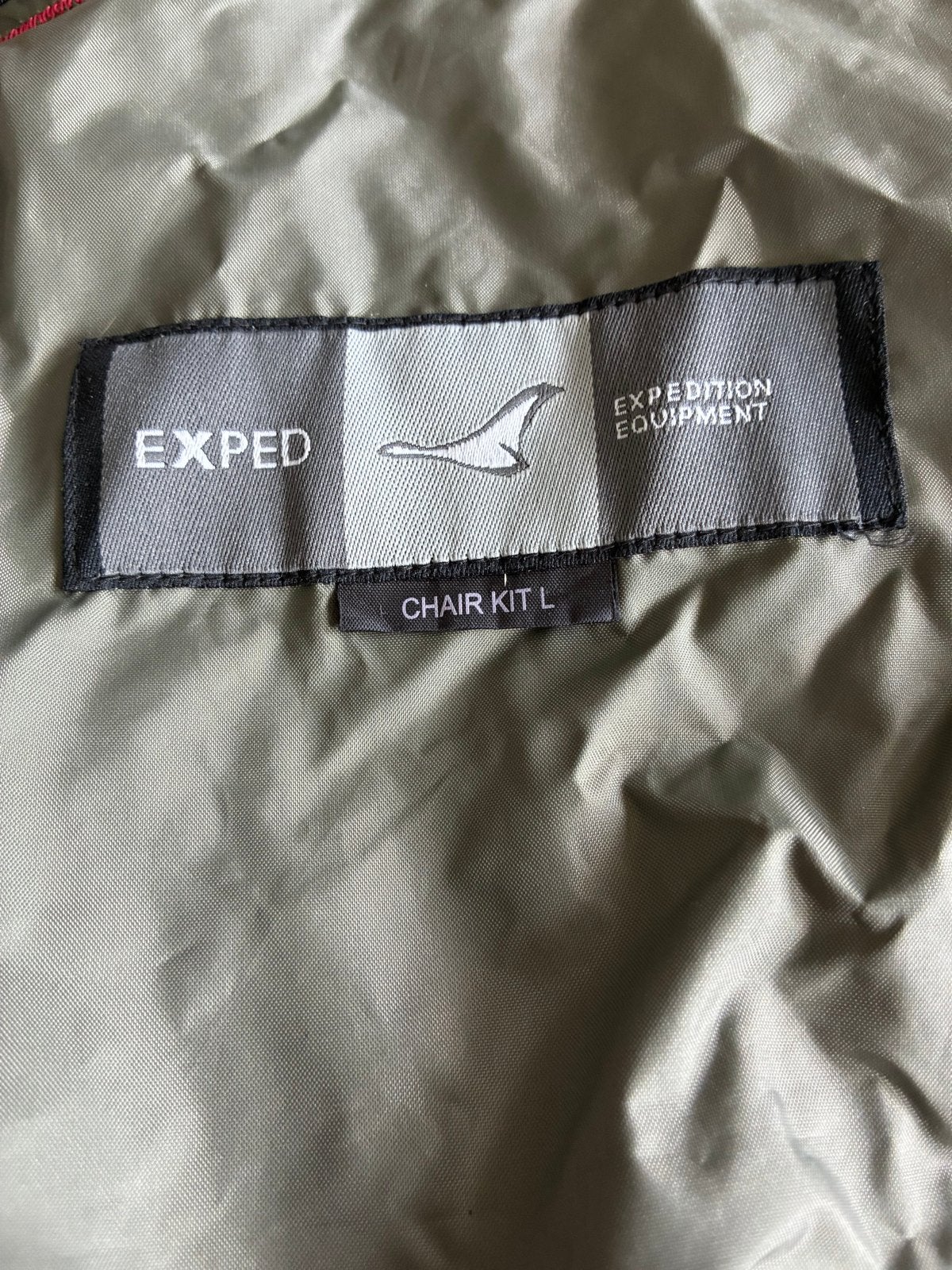 Exped Chair Kit L - Maak van je mat een stoel!, Ophalen of Verzenden, Zo goed als nieuw, Campingmeubel-accessoire
