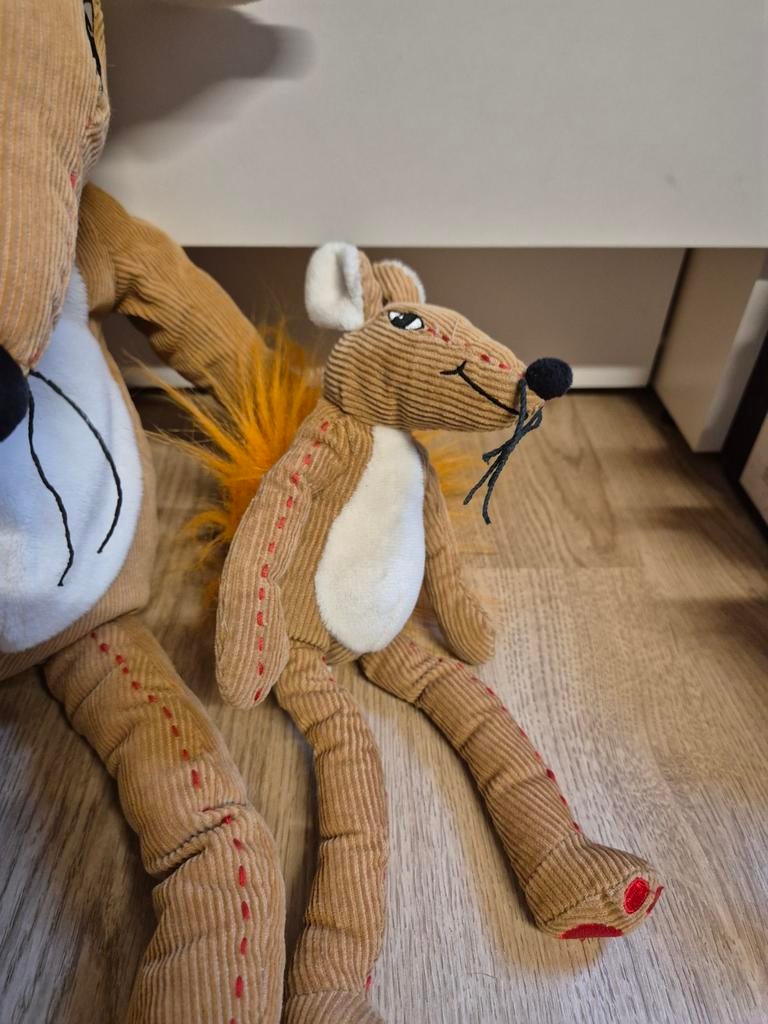 Leefstijl onderwijs jikke handpop + knuffeltje, Ophalen of Verzenden