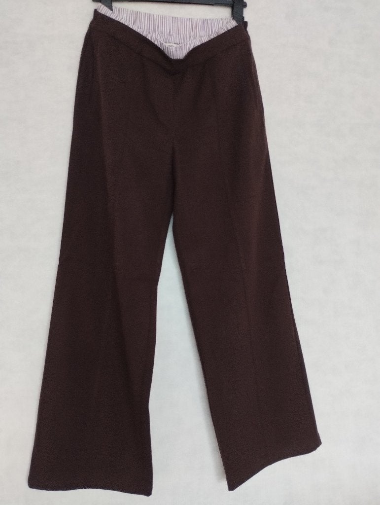 HARPER & YVE – elegante chocoladebruine wide leg broek, Maat 38/40 (M), Bruin, Ophalen of Verzenden, Zo goed als nieuw