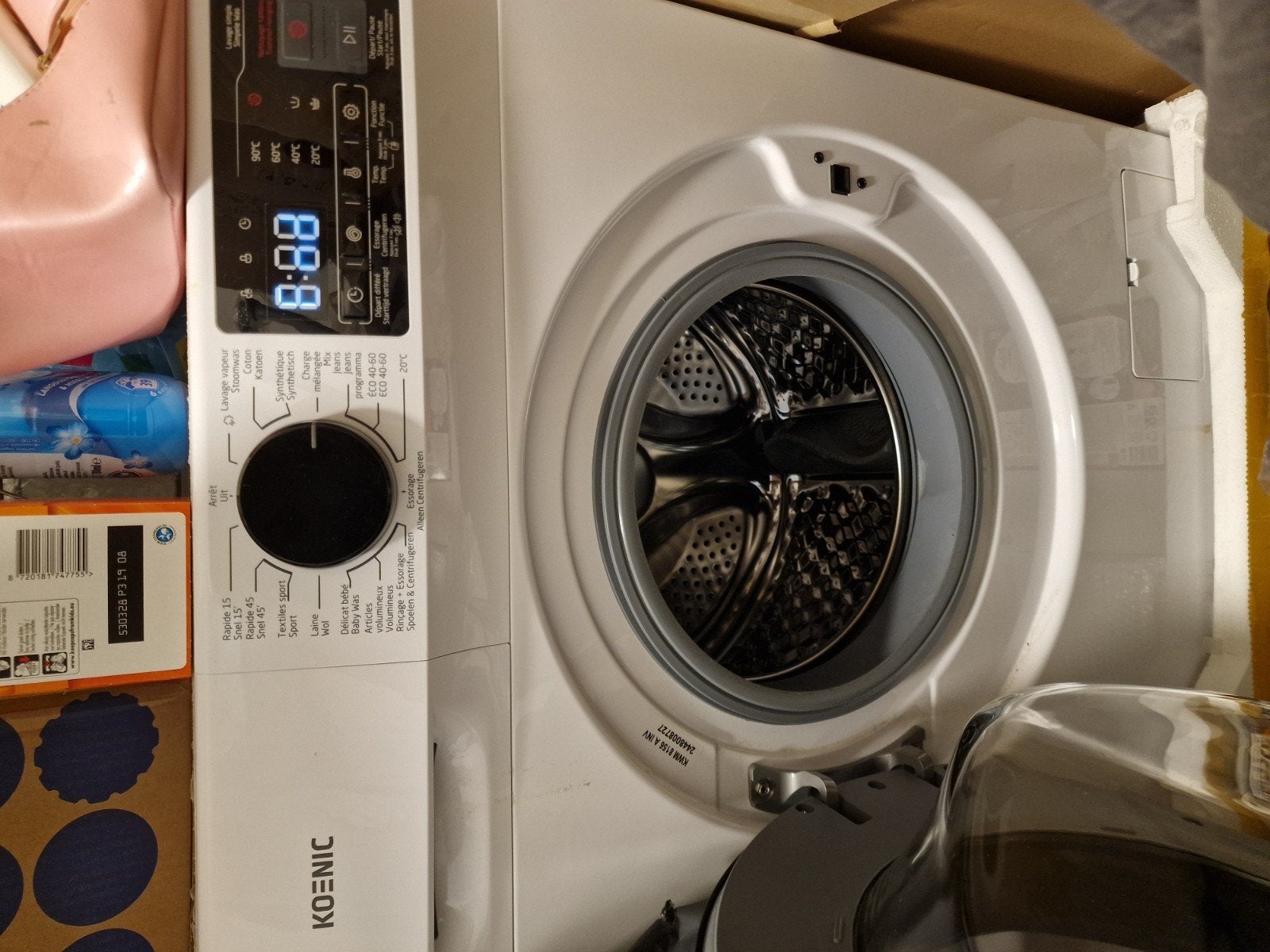 Wasmachine, Witgoed en Apparatuur, Wasdrogers, Ophalen of Verzenden, Condens, 85 tot 90 cm