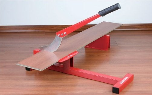 Te Huur! Laminaatsnijder 22cm breed €10,00 per dag, Ophalen, Zo goed als nieuw