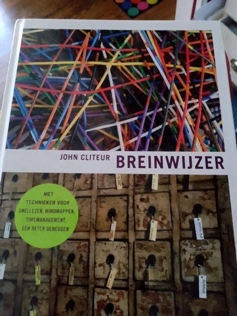 boek breinwijzer   cliteurtechnieken voor snellezen etc, Boeken, Ophalen, Zo goed als nieuw